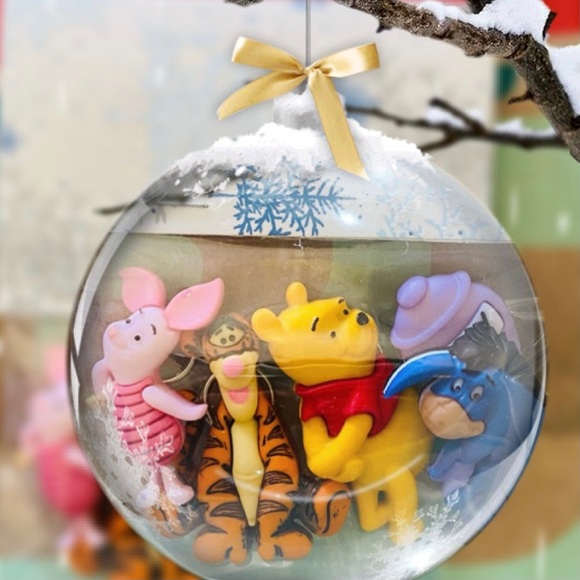 Starbucks Accessories - STARBUCKS🧜‍♀️ Straw & Pooh Ornament Toppers Set